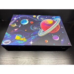 Crayola Ultimate Art Case Galaxy Space Theme Markers Crayons Pencils Set